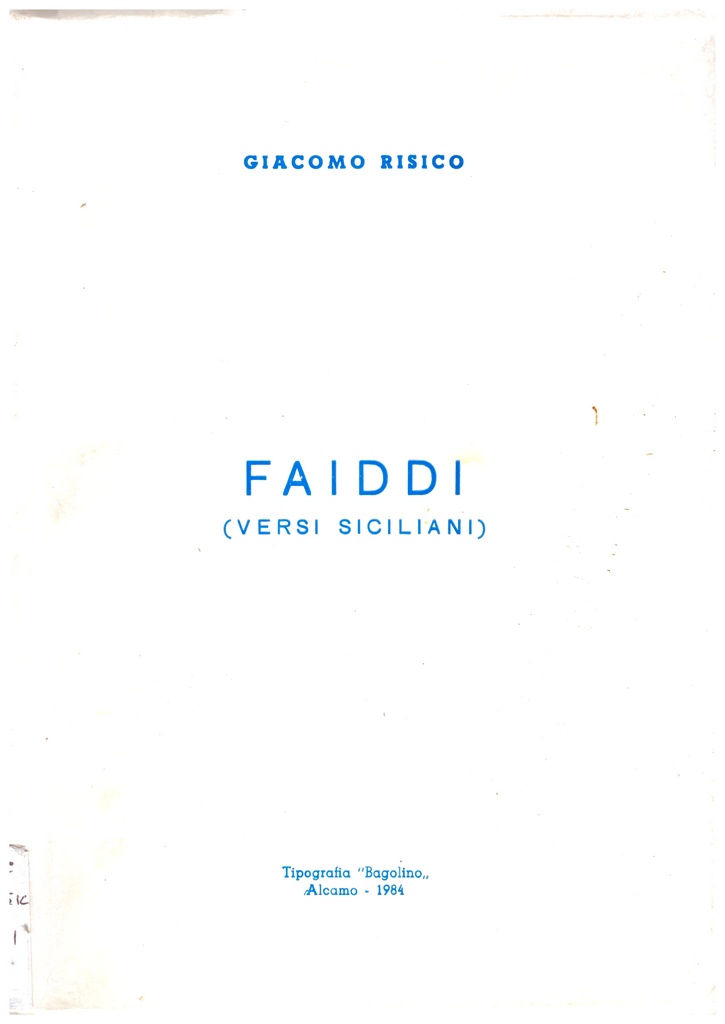 Faiddi   (versi siciliani)