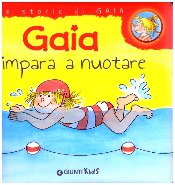 Gaia impara a nuotare