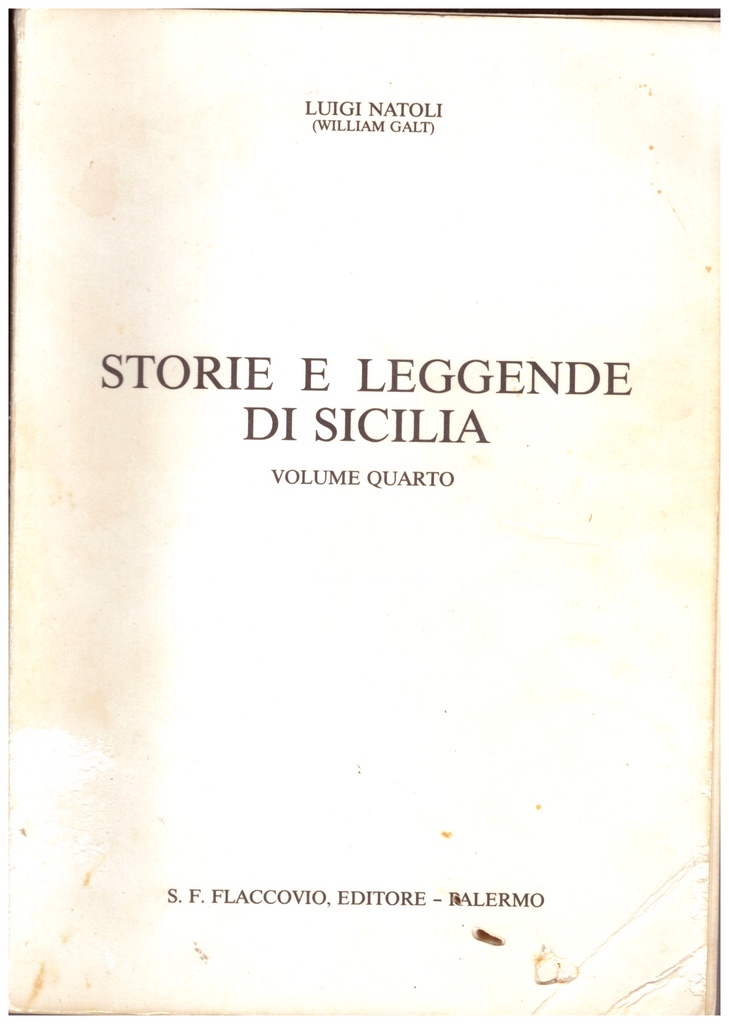 Storie e leggende di Sicilia - vol.4.
