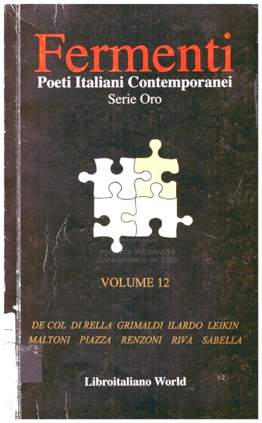 Frammenti - Poeti italiani contemporanei